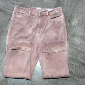 J. Jill Faded Pink Skinny Cargo Jeans